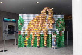 Sticking Your Neck Out to Fight Hunger